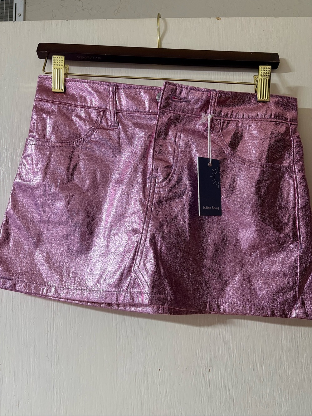 Metallica Pink Mini Skirt